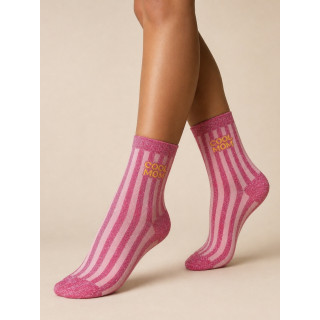 Chaussettes "Cool mom" - Rose