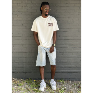 T-shirt "Pasta lover" - Blanc