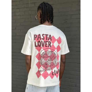 T-shirt "Pasta lover" - Blanc