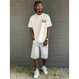 T-shirt "Pasta lover" - Blanc