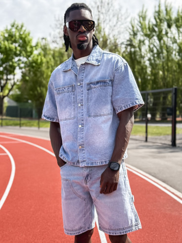 Ensemble en jeans Noé - Bleu