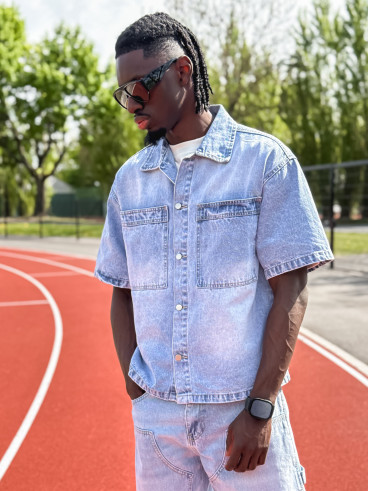 Ensemble en jeans Noé - Bleu