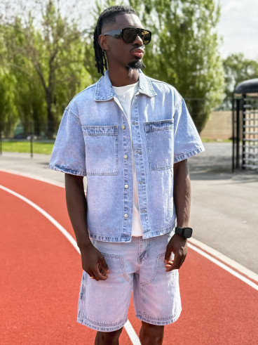 Ensemble en jeans Noé - Bleu