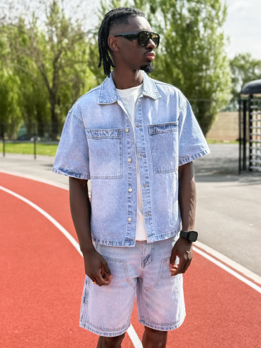 Ensemble en jeans Noé - Bleu