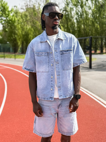Ensemble en jeans Noé - Bleu