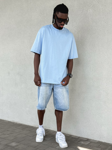 T-shirt Kais - Bleu ciel