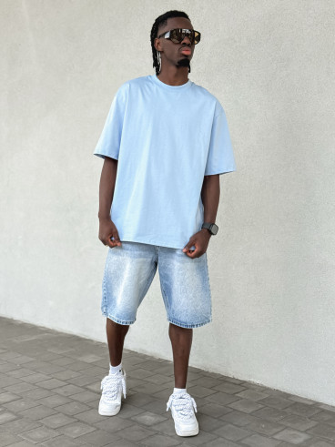 T-shirt Kais - Bleu ciel