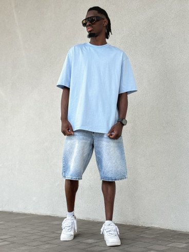 T-shirt Kais - Bleu ciel