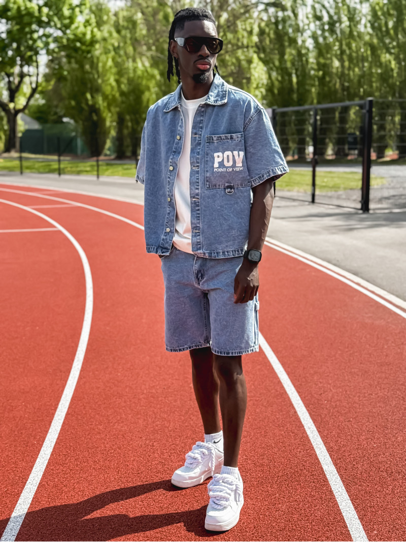 Ensemble en jeans Télio - Bleu