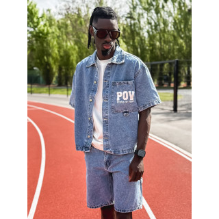 Ensemble en jeans Télio - Bleu