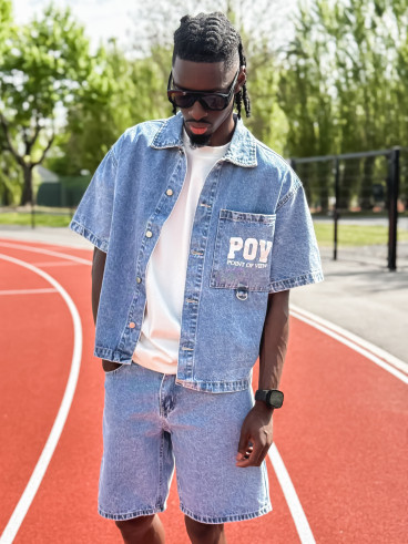 Ensemble en jeans Télio - Bleu