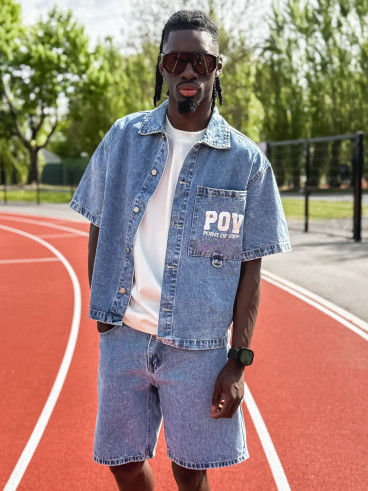 Ensemble en jeans Télio - Bleu