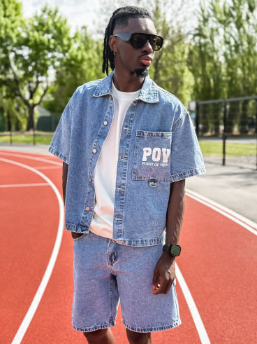 Ensemble en jeans Télio - Bleu