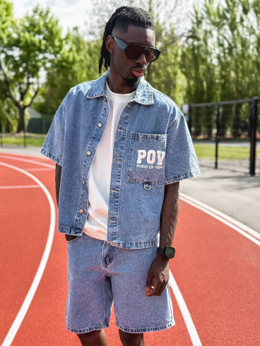 Ensemble en jeans Télio - Bleu