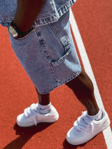 Ensemble en jeans Télio - Bleu