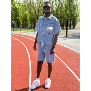 Ensemble en jeans Télio - Bleu