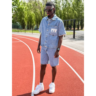 Ensemble en jeans Télio - Bleu