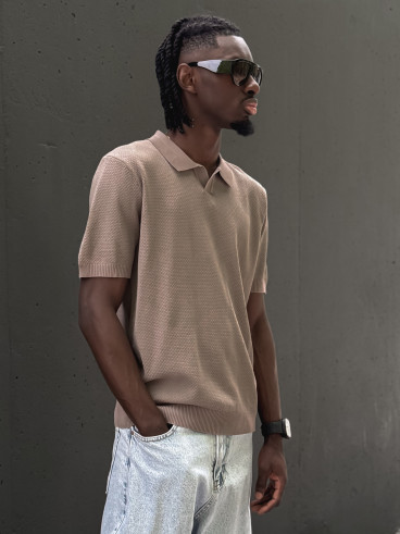 Polo Pascal - Taupe