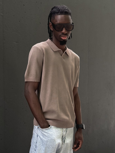 Polo Pascal - Taupe