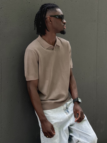 Polo Pascal - Taupe