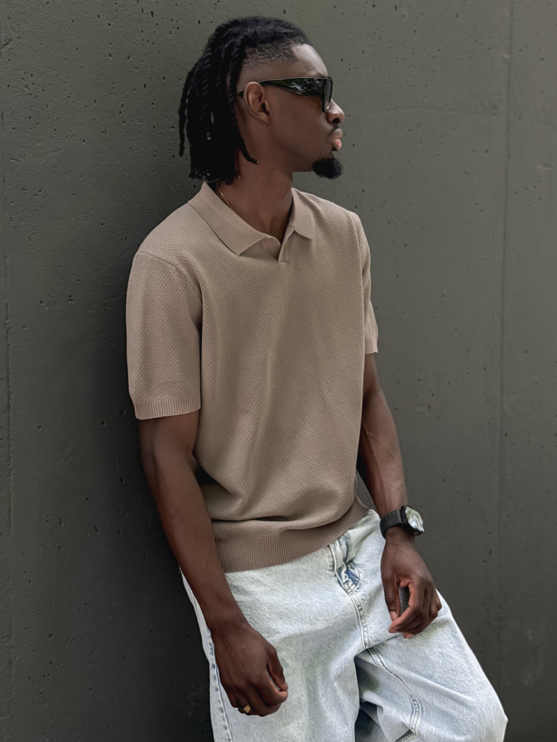 Polo Pascal - Taupe