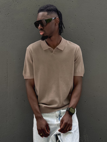 Polo Pascal - Taupe
