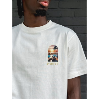 T-shirt "Perfect" - Blanc