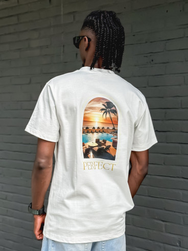 T-shirt "Perfect" - Blanc