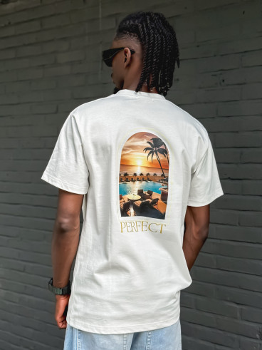 T-shirt "Perfect" - Blanc
