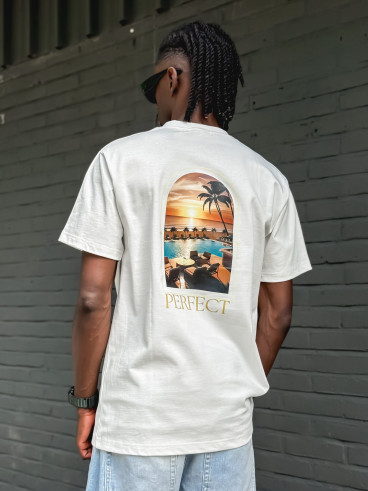 T-shirt "Perfect" - Blanc