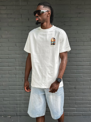 T-shirt "Perfect" - Blanc