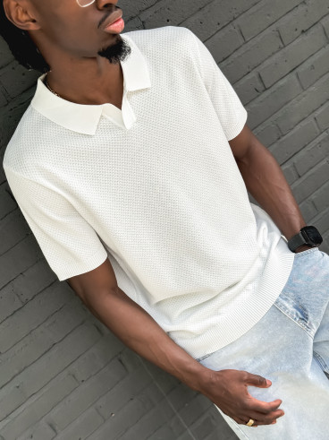 Polo Pascal - Blanc