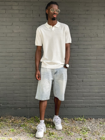 Polo Pascal - Blanc