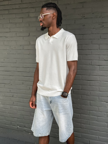 Polo Pascal - Blanc