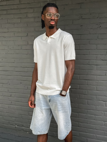 Polo Pascal - Blanc