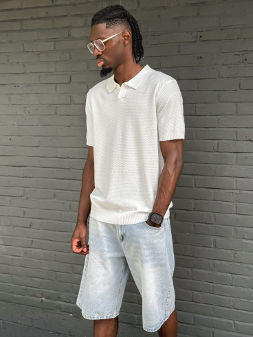 Polo Pascal - Blanc