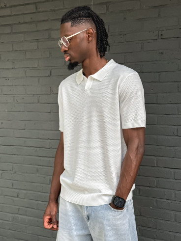 Polo Pascal - Blanc