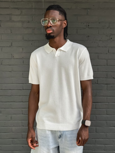 Polo Pascal - Blanc