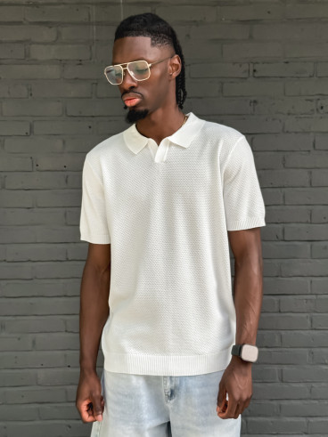 Polo Pascal - Blanc
