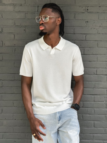 Polo Pascal - Blanc