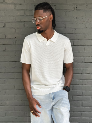 Polo Pascal - Blanc