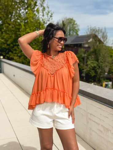 Blouse Teyssa - Orange