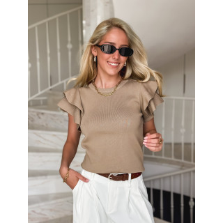 Blouse Kaïla - Taupe clair