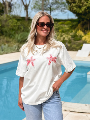 T-shirt Naëlys - Blanc