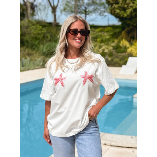 T-shirt Naëlys - Blanc