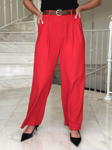 Pantalon Milane - Rouge