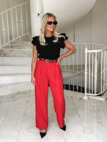Pantalon Milane - Rouge
