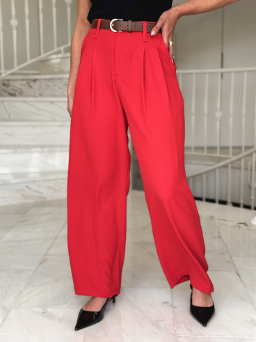 Pantalon Milane - Rouge