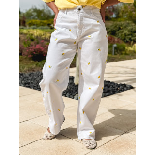 Jeans Limone - Blanc