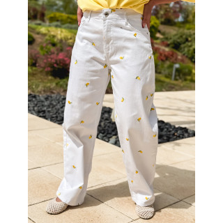 Jeans Limone - Blanc